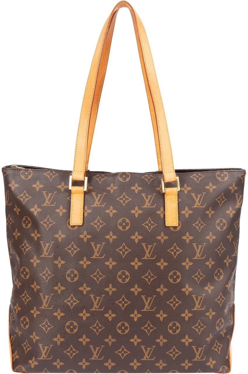 Louis Vuitton Louis Vuitton Canvas Monogram Cabas Mezzo Shoulder Bag Bruin