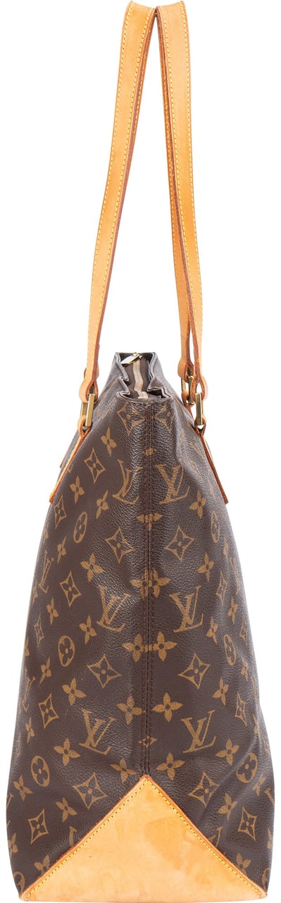 Louis Vuitton Louis Vuitton Canvas Monogram Cabas Mezzo Shoulder Bag Bruin
