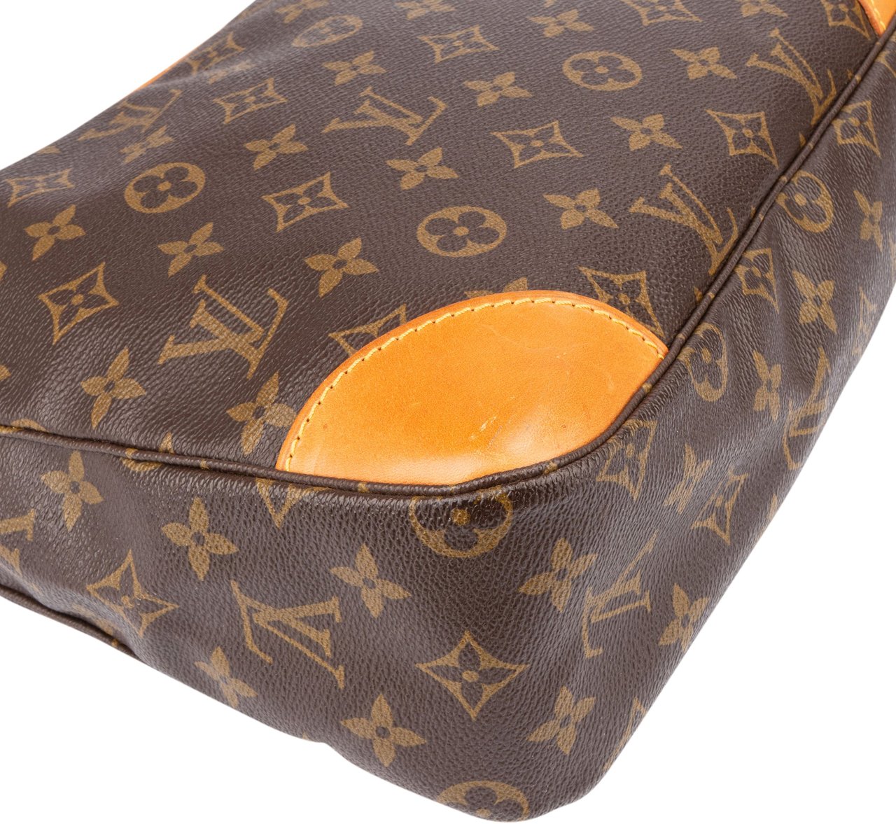 Louis Vuitton Louis Vuitton Canvas Monogram Boulogne Shoulder Bag Bruin