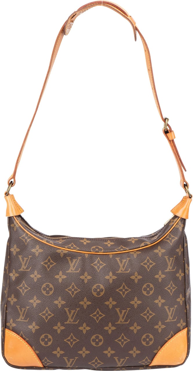 Louis Vuitton Louis Vuitton Canvas Monogram Boulogne Shoulder Bag Bruin