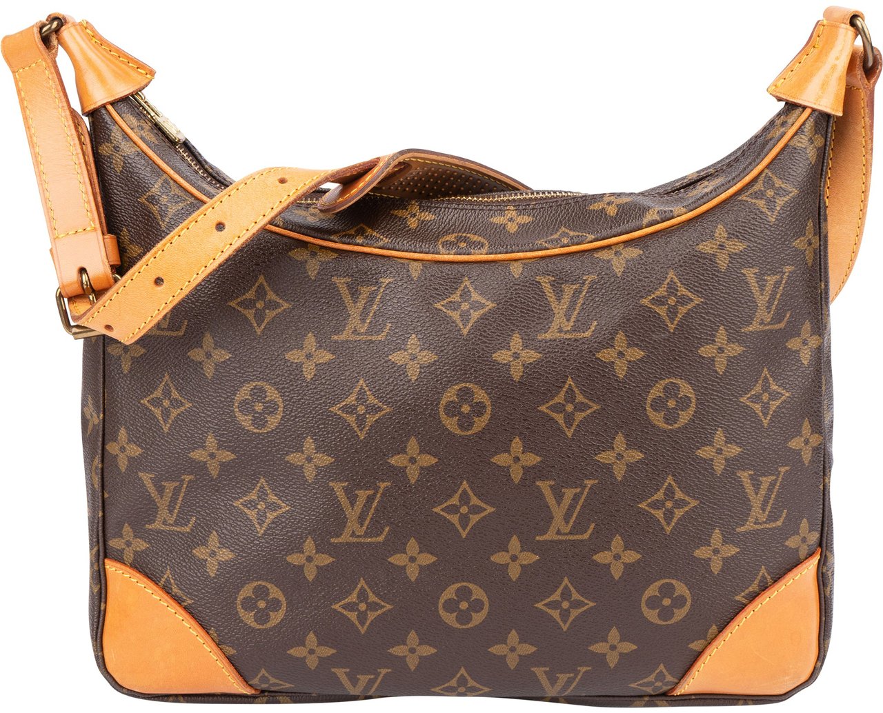 Louis Vuitton Louis Vuitton Canvas Monogram Boulogne Shoulder Bag Bruin