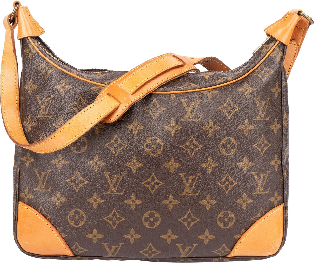 Louis Vuitton Louis Vuitton Canvas Monogram Boulogne Shoulder Bag Bruin