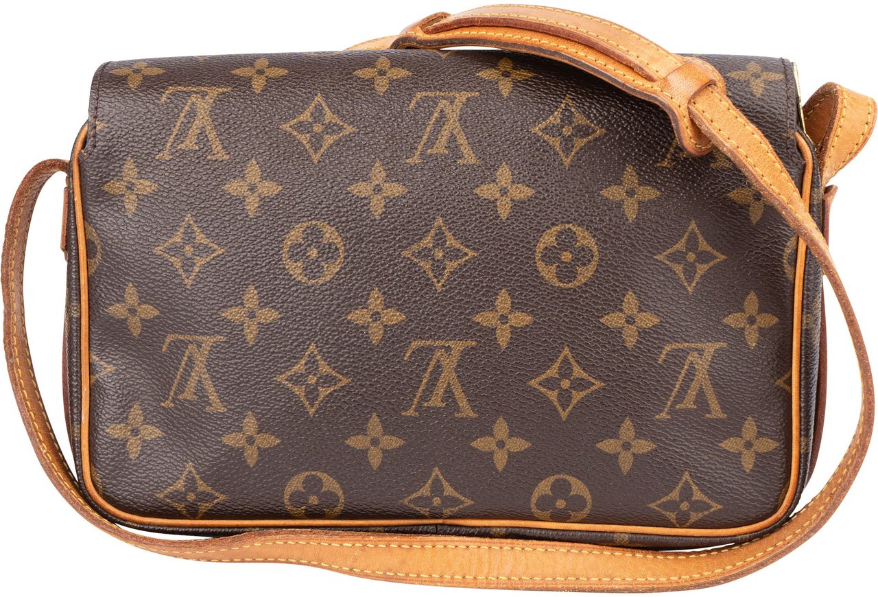 Louis Vuitton Louis Vuitton Canvas Monogram Saint Germain PM Crossbody Bag Bruin