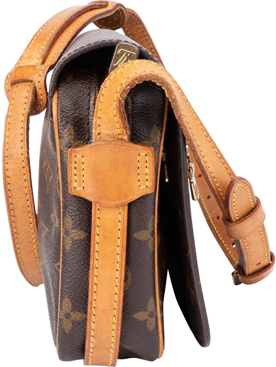 Louis Vuitton Louis Vuitton Canvas Monogram Saint Germain PM Crossbody Bag Bruin
