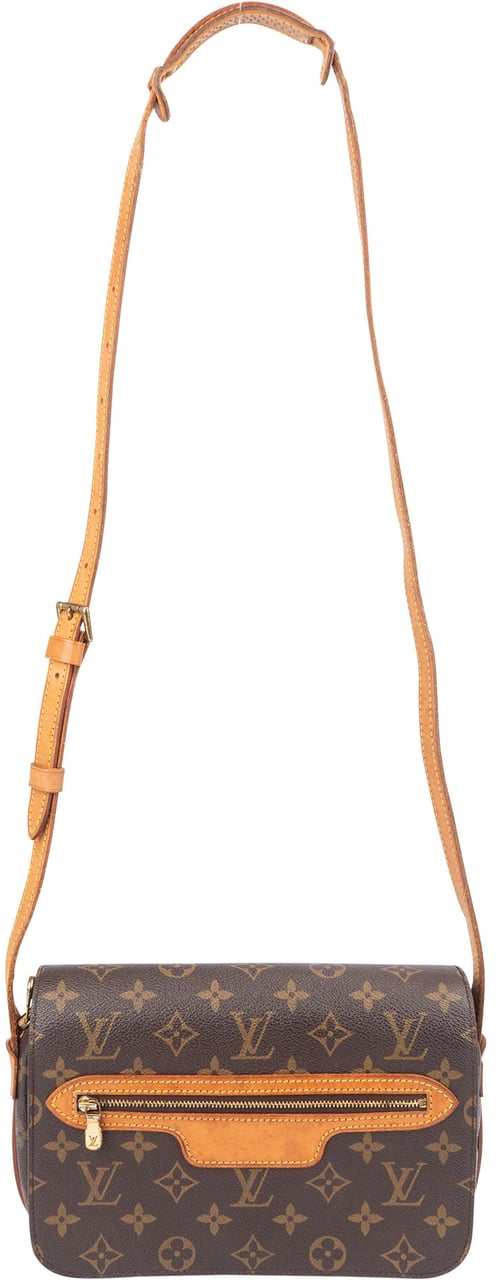 Louis Vuitton Louis Vuitton Canvas Monogram Saint Germain PM Crossbody Bag Bruin