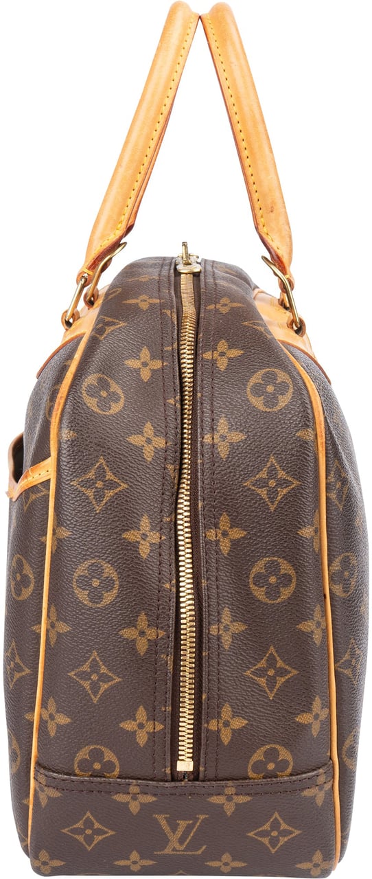 Louis Vuitton Louis Vuitton Canvas Monogram Deauville Handbag Bruin