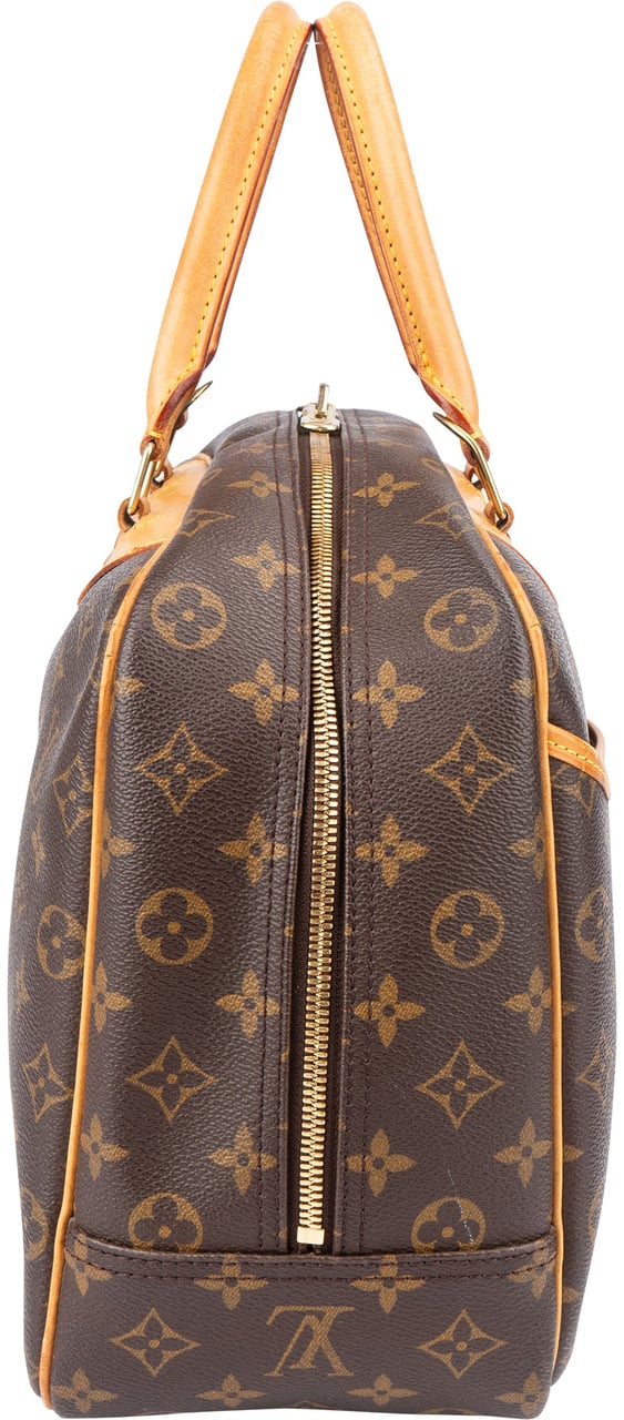 Louis Vuitton Louis Vuitton Canvas Monogram Deauville Handbag Bruin
