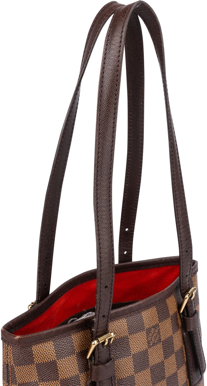 Louis Vuitton Louis Vuitton Damier Ebene Monogram Bucket Bag PM Handbag Bruin