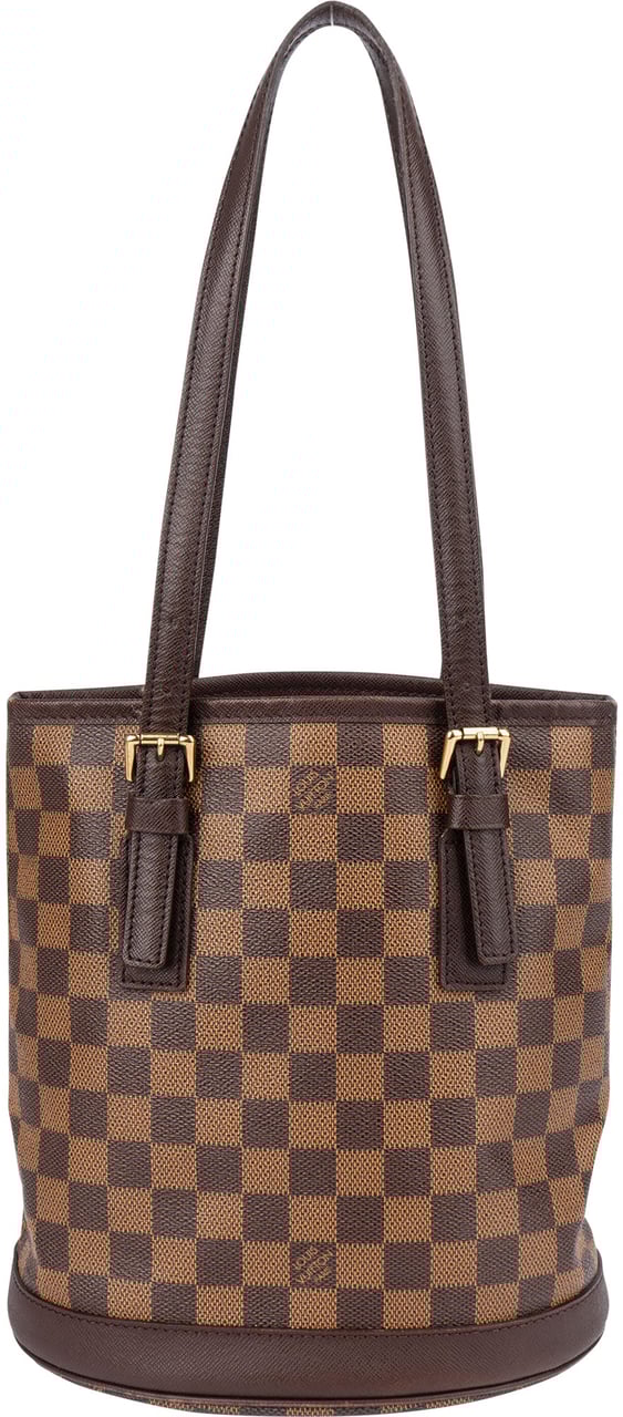 Louis Vuitton Louis Vuitton Damier Ebene Monogram Bucket Bag PM Handbag Bruin