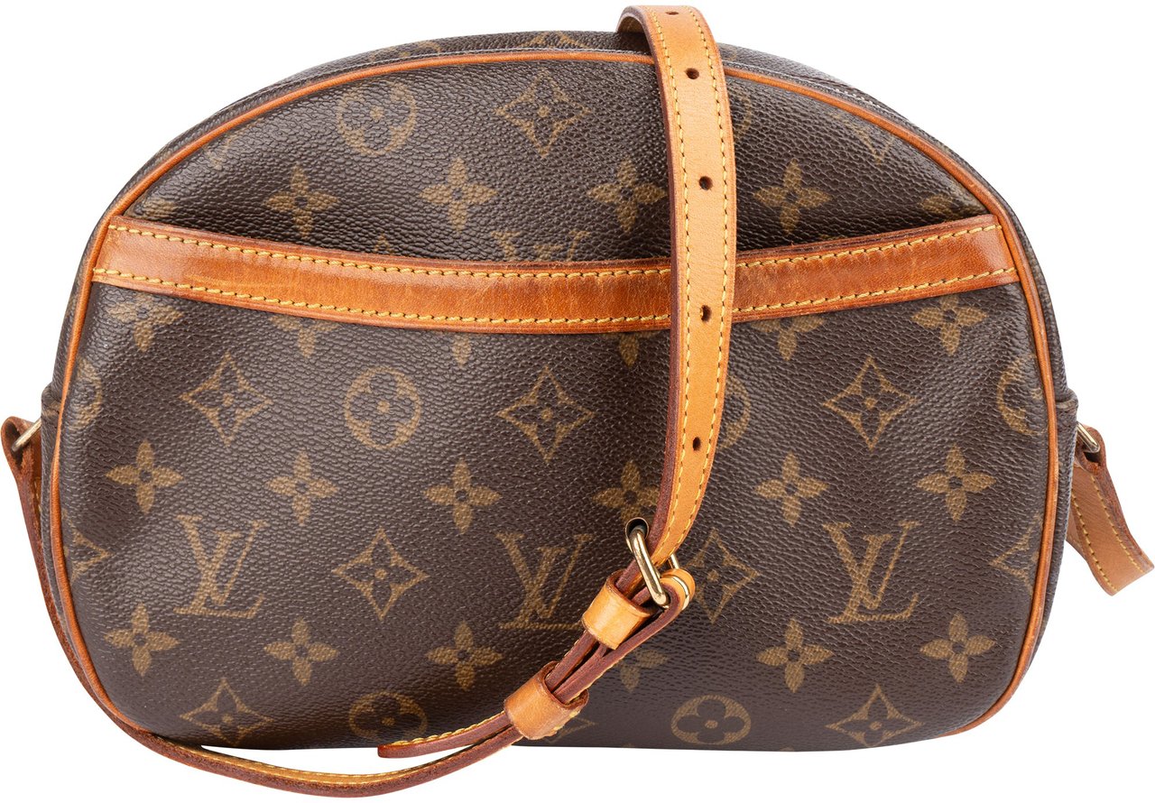 Louis Vuitton Louis Vuitton Canvas Monogram Blois Crossbody Bag Bruin