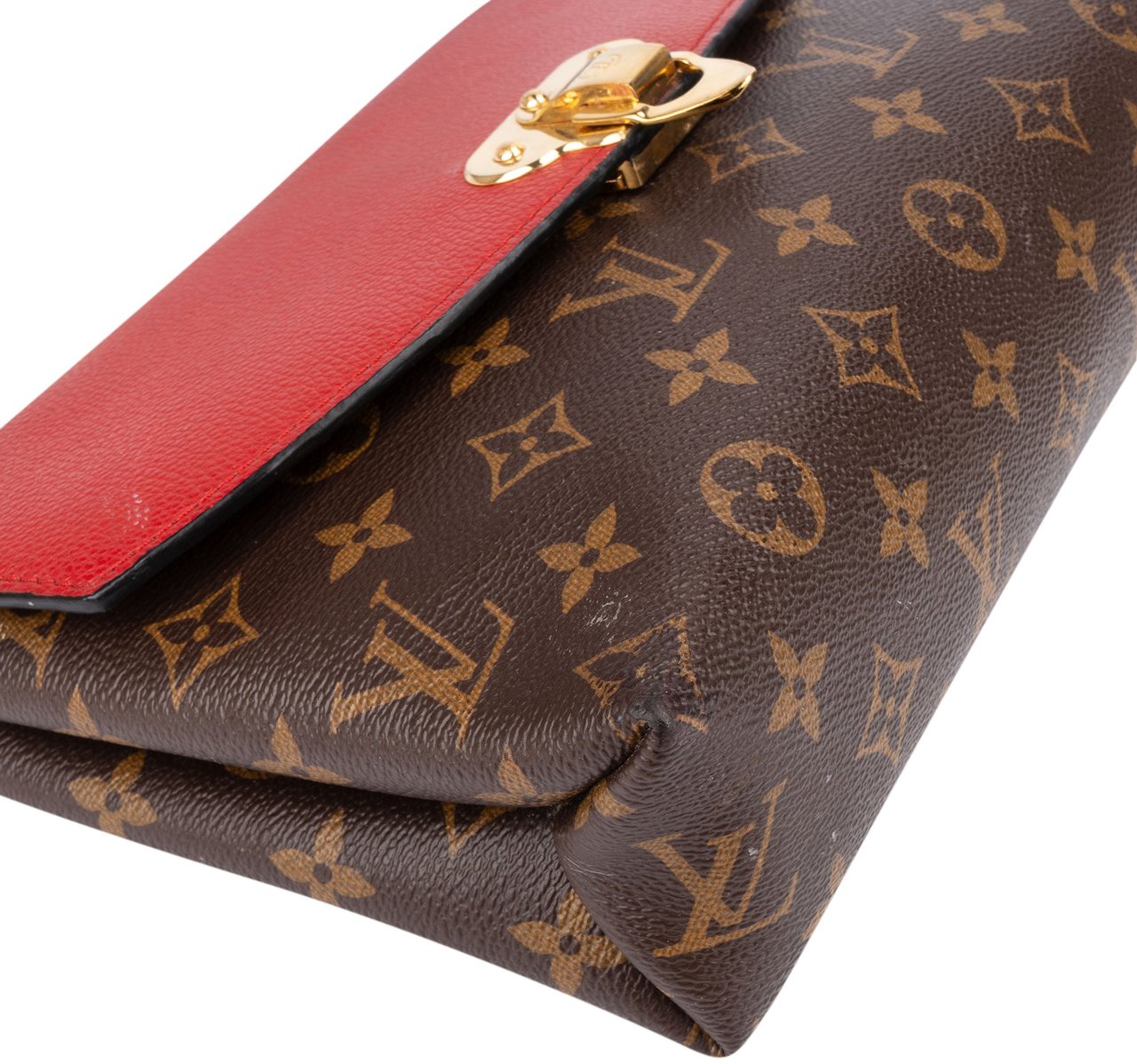 Louis Vuitton Louis Vuitton Canvas Monogram Saint Placide Crossbody Bag Bruin