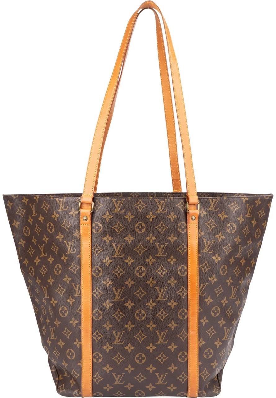 Louis Vuitton Louis Vuitton Canvas Monogram Sac Shopping Shoulder Bag Bruin