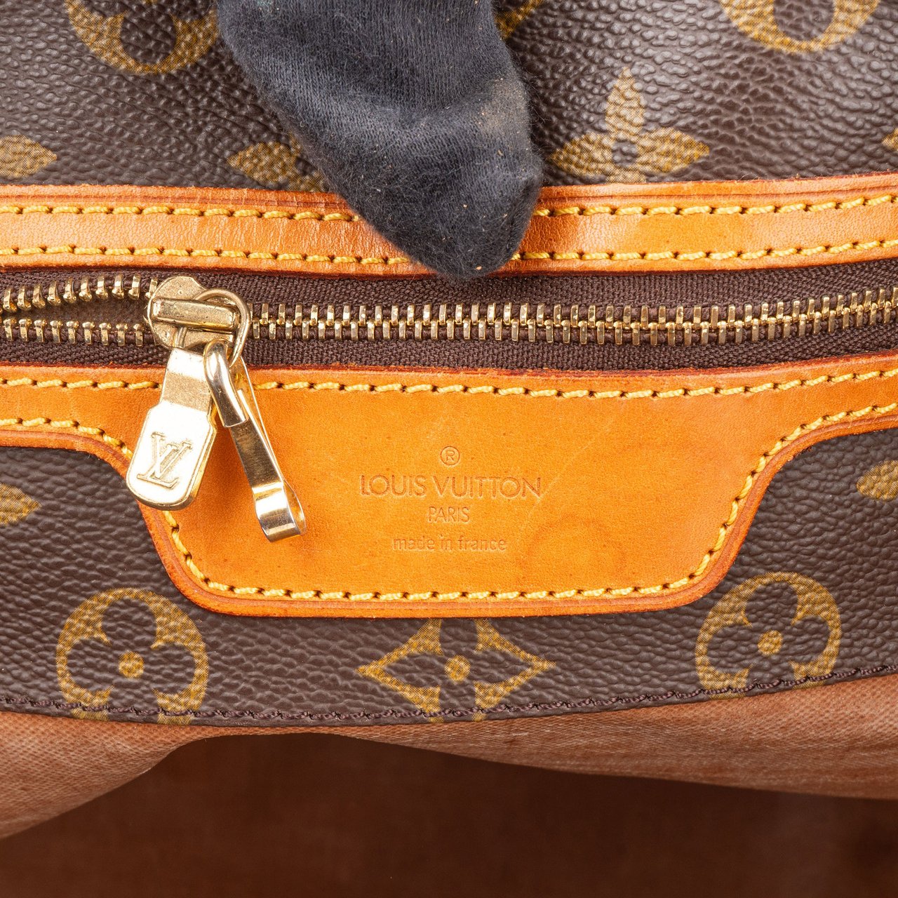 Louis Vuitton Louis Vuitton Canvas Monogram Sac Shopping Shoulder Bag Bruin