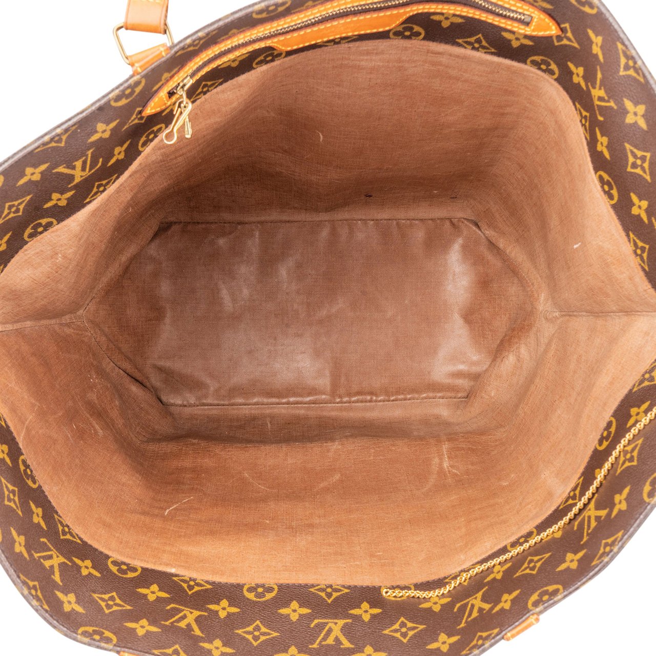 Louis Vuitton Louis Vuitton Canvas Monogram Sac Shopping Shoulder Bag Bruin