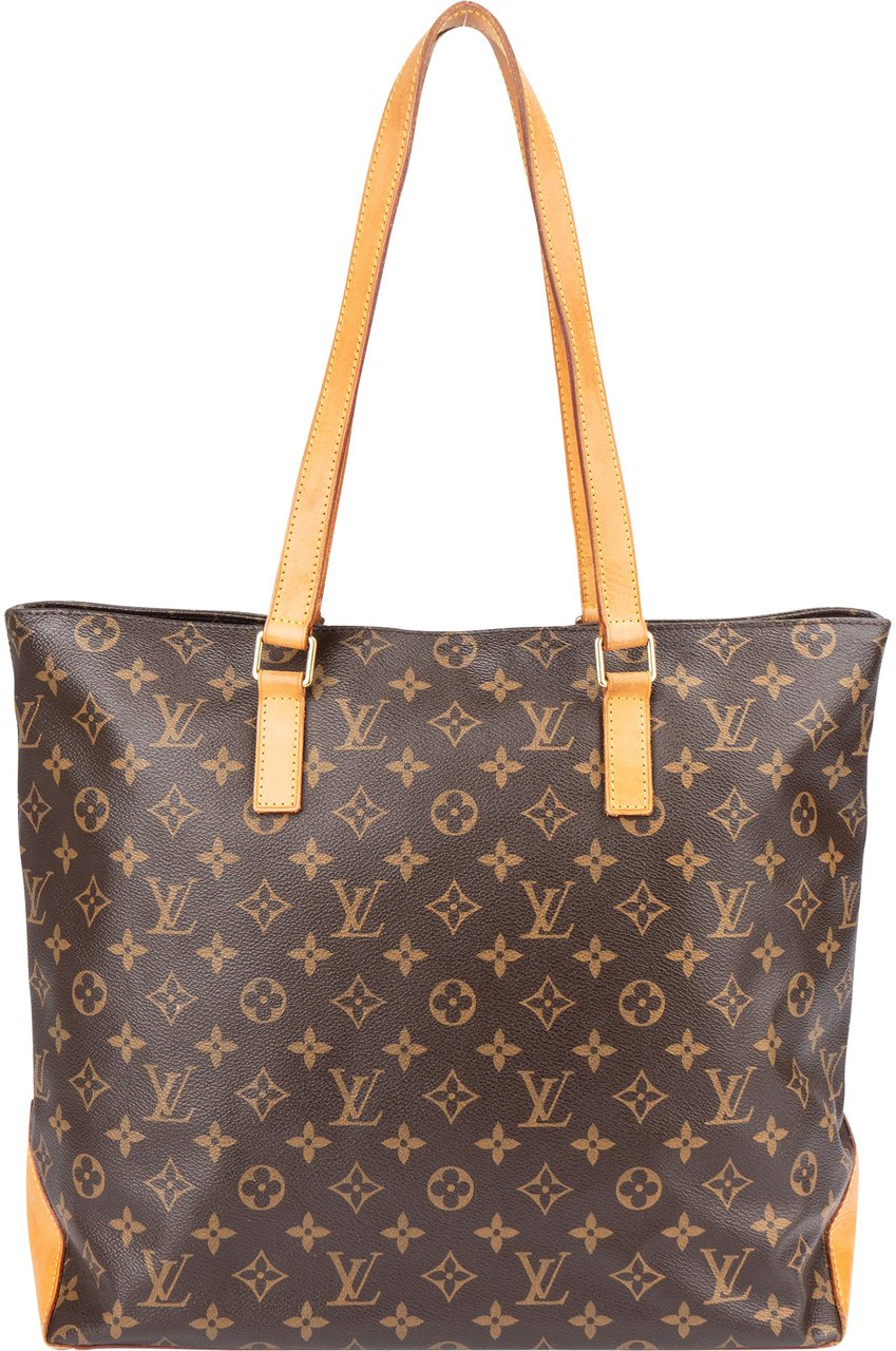 Louis Vuitton Louis Vuitton Canvas Monogram Cabas Mezzo Shoulder Bag Bruin