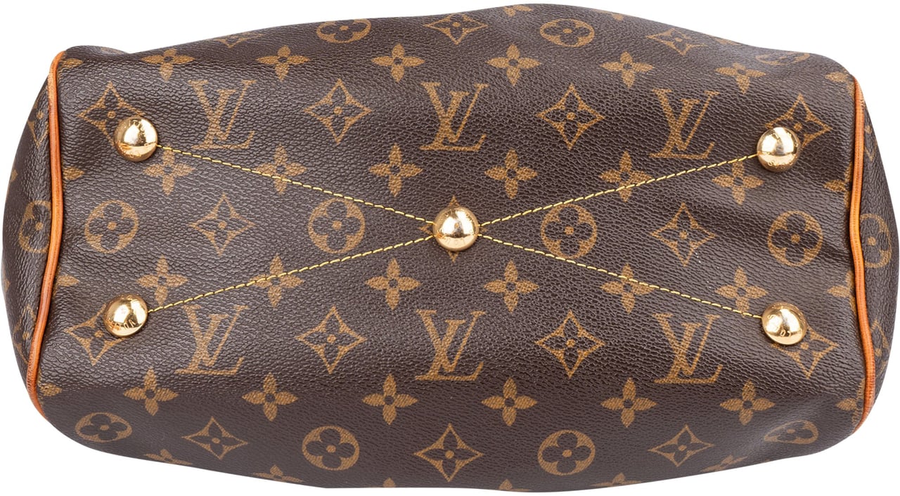 Louis Vuitton Louis Vuitton Canvas Monogram Tivoli PM Handbag Bruin