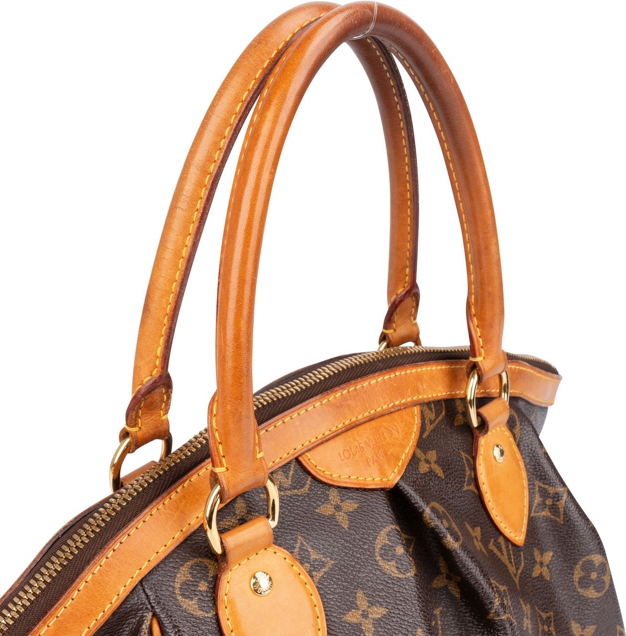 Louis Vuitton Louis Vuitton Canvas Monogram Tivoli PM Handbag Bruin
