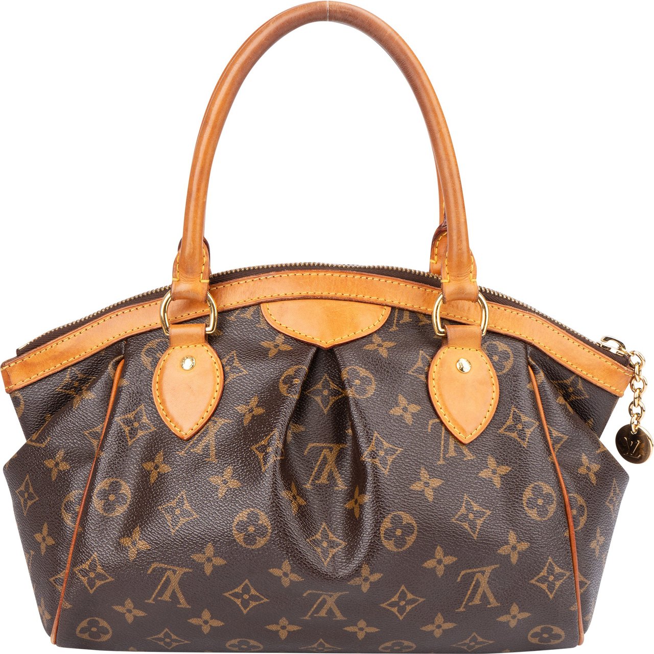 Louis Vuitton Louis Vuitton Canvas Monogram Tivoli PM Handbag Bruin