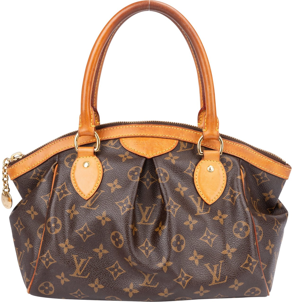 Louis Vuitton Louis Vuitton Canvas Monogram Tivoli PM Handbag Bruin