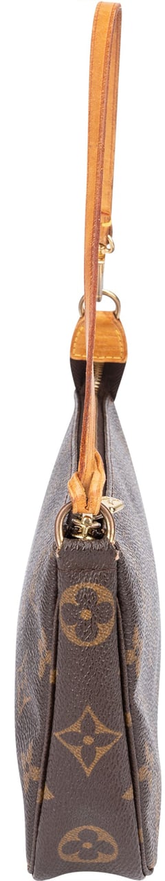 Louis Vuitton Louis Vuitton Canvas Monogram Pochette Accessoire Handbag Bruin