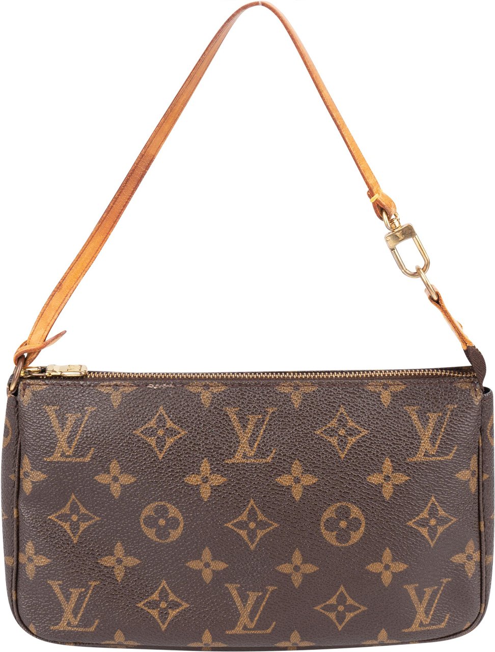 Louis Vuitton Louis Vuitton Canvas Monogram Pochette Accessoire Handbag Bruin