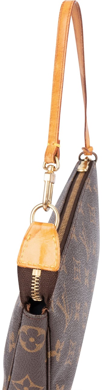 Louis Vuitton Louis Vuitton Canvas Monogram Pochette Accessoire Handbag Bruin