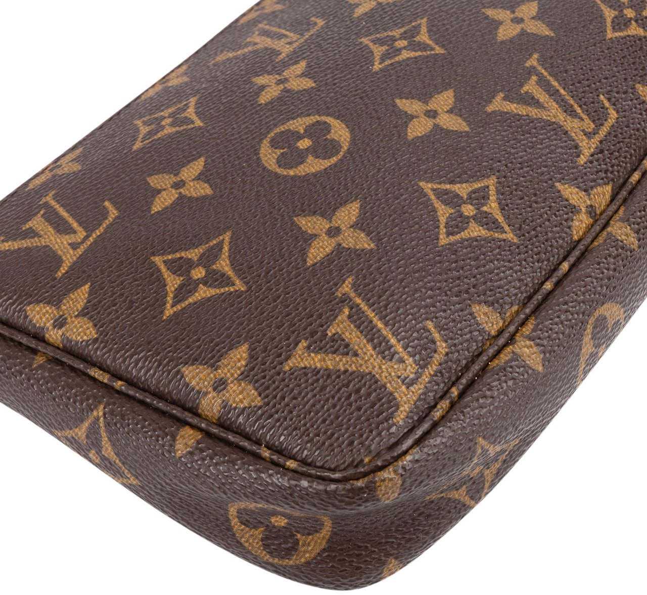 Louis Vuitton Louis Vuitton Canvas Monogram Pochette Accessoire Handbag Bruin