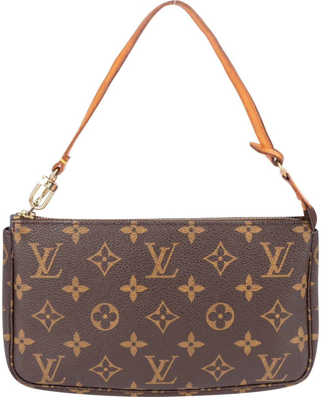 Louis Vuitton Louis Vuitton Canvas Monogram Pochette Accessoire Handbag Bruin
