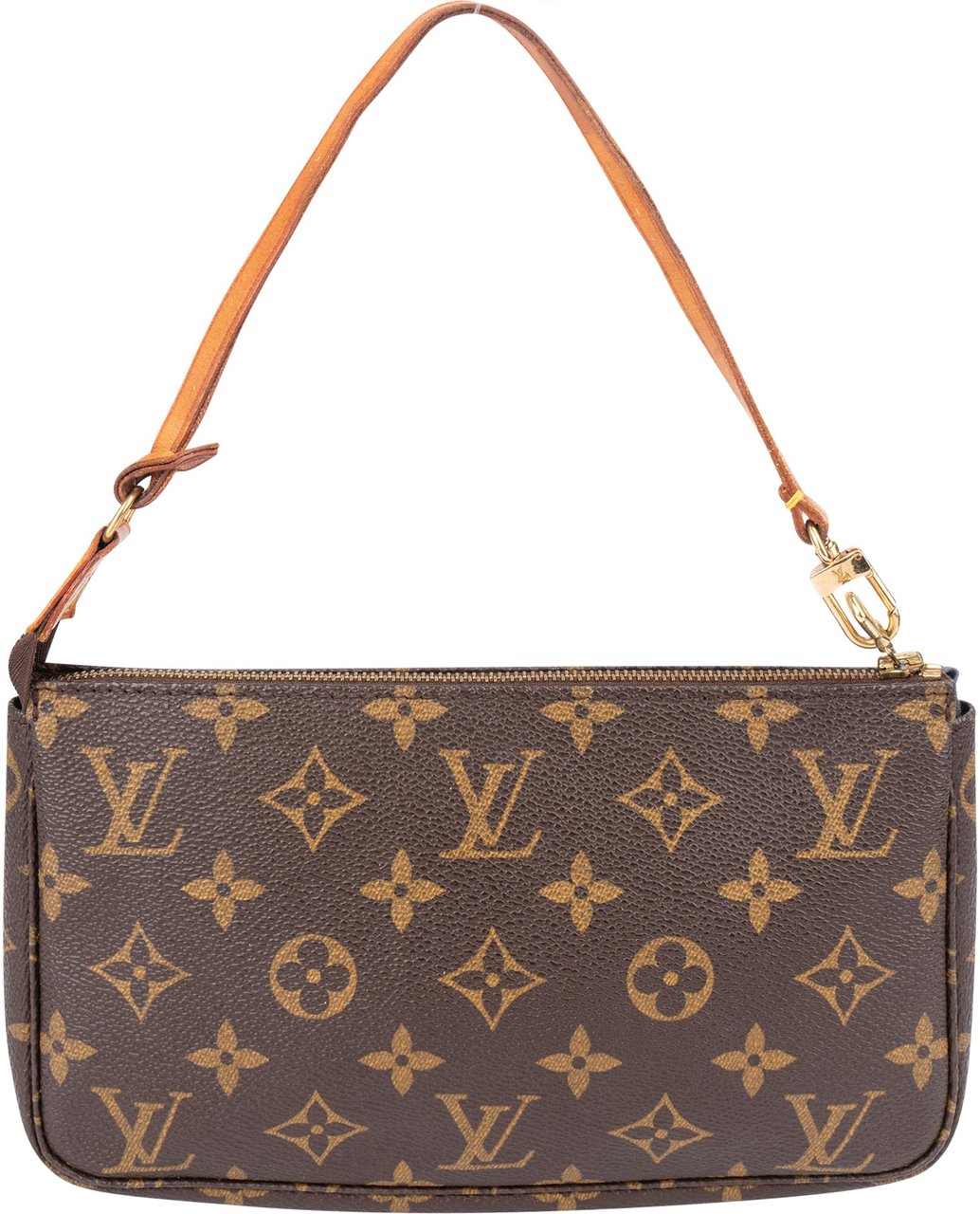 Louis Vuitton Louis Vuitton Canvas Monogram Pochette Accessoire Handbag Bruin