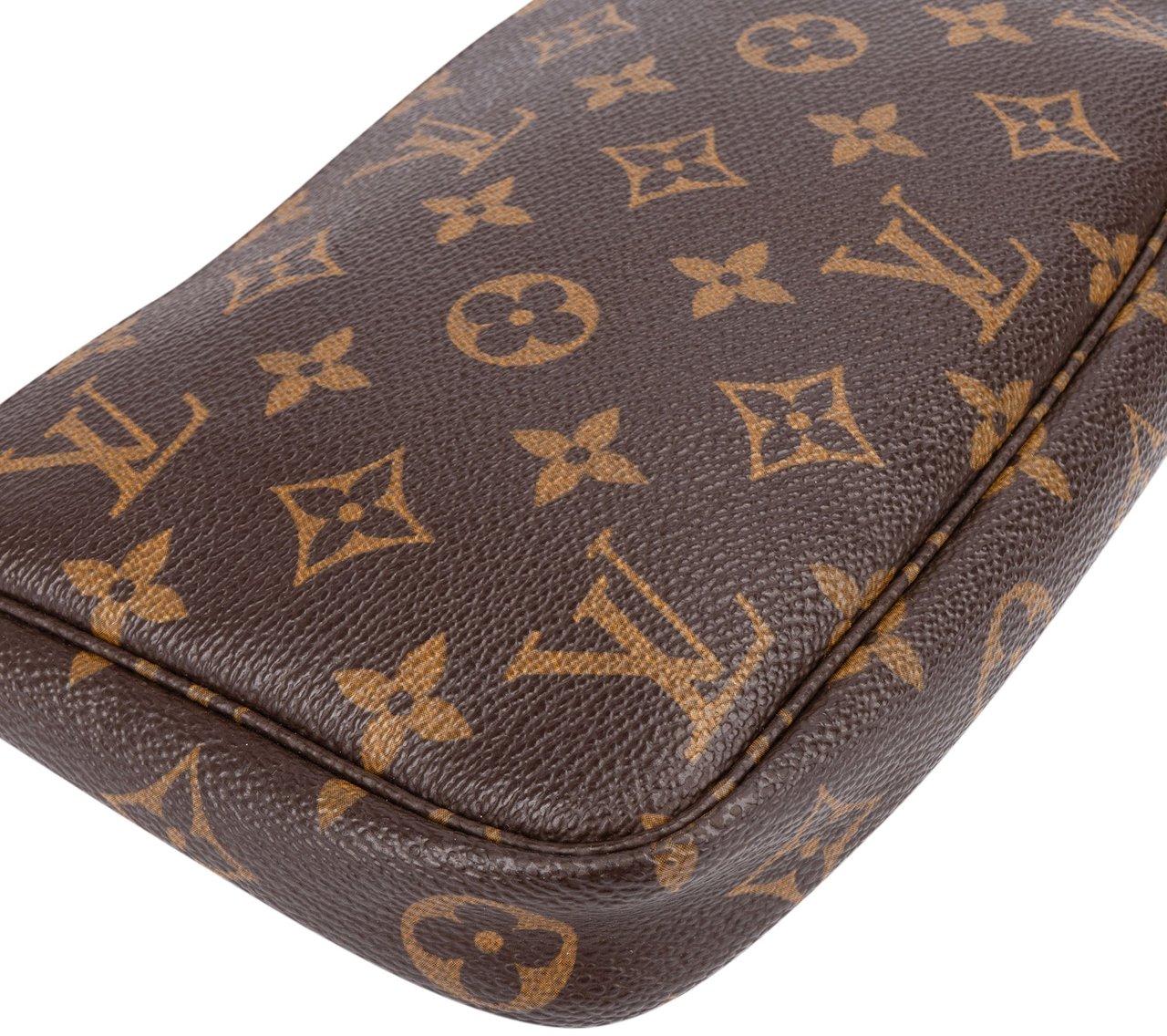 Louis Vuitton Louis Vuitton Canvas Monogram Pochette Accessoire Handbag Bruin