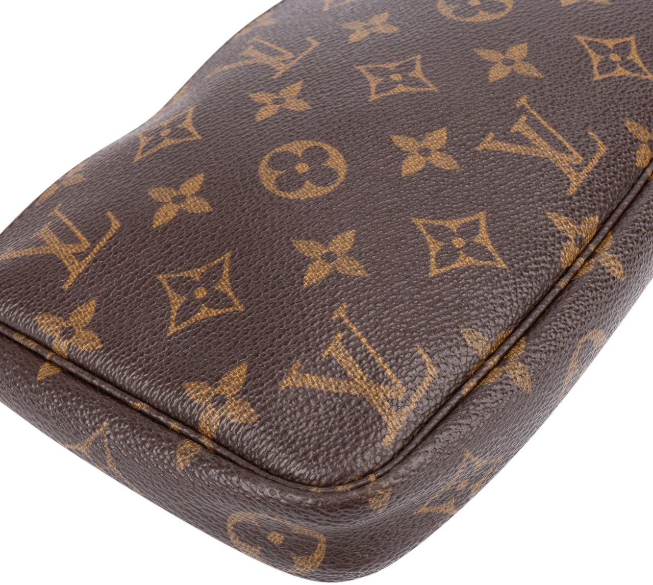 Louis Vuitton Louis Vuitton Canvas Monogram Pochette Accessoire Handbag Bruin