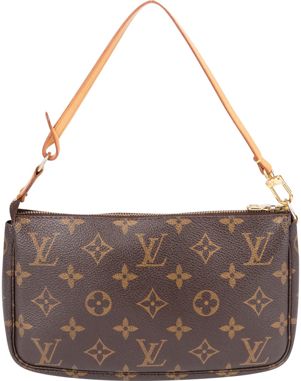 Louis Vuitton Louis Vuitton Canvas Monogram Pochette Accessoire Handbag Bruin