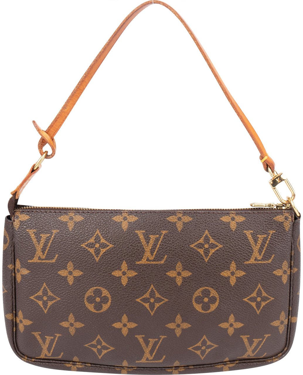 Louis Vuitton Louis Vuitton Canvas Monogram Pochette Accessoire Handbag Bruin