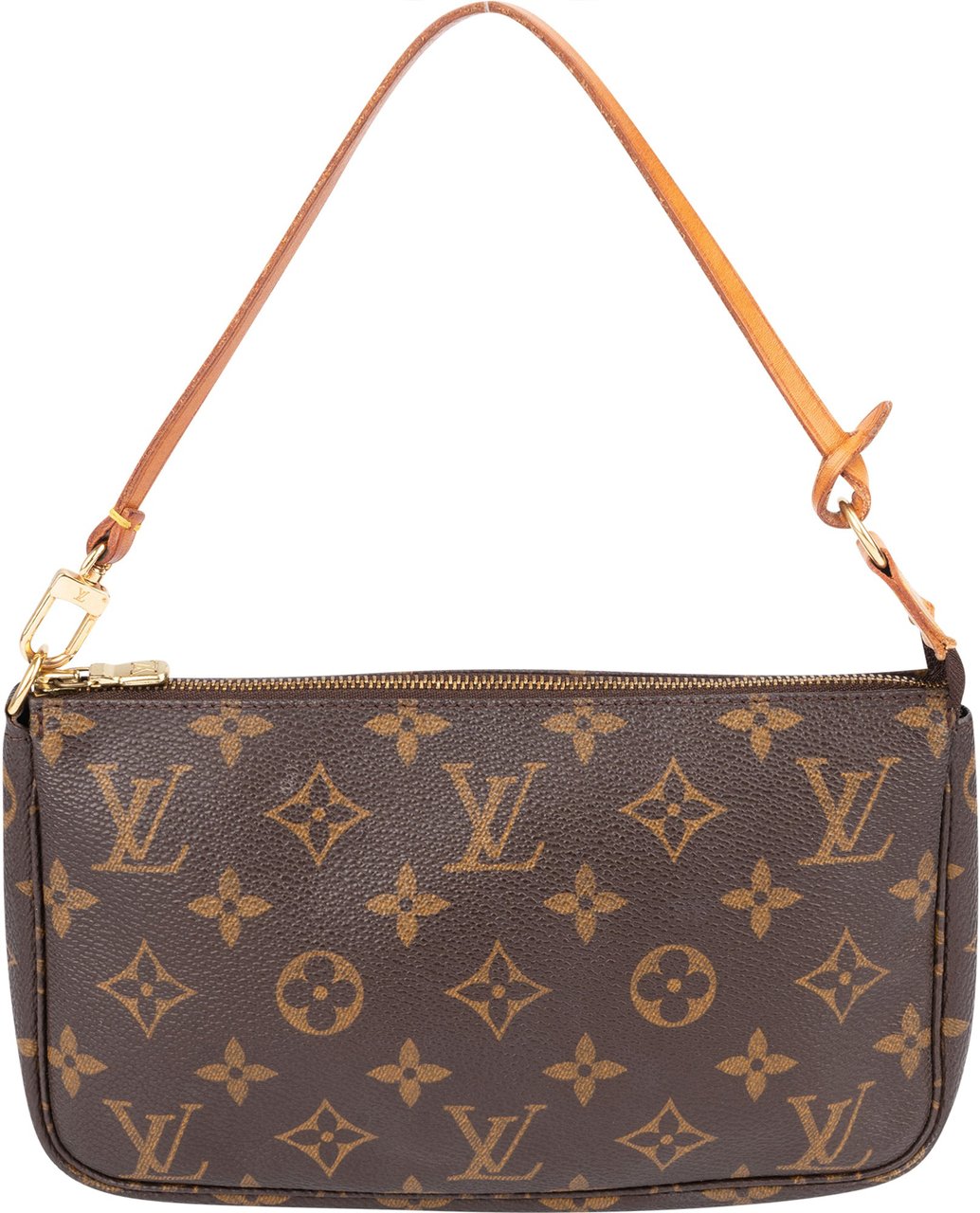 Louis Vuitton Louis Vuitton Canvas Monogram Pochette Accessoire Handbag Bruin