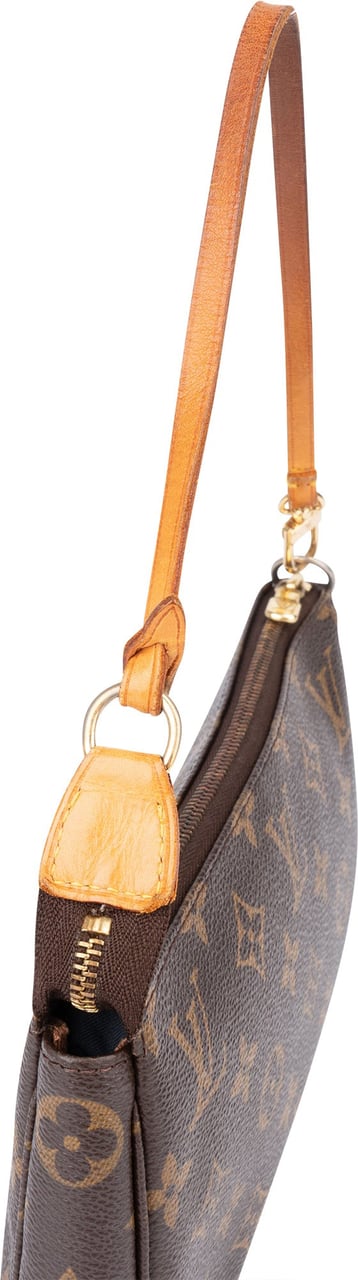 Louis Vuitton Louis Vuitton Canvas Monogram Pochette Accessoire Handbag Bruin