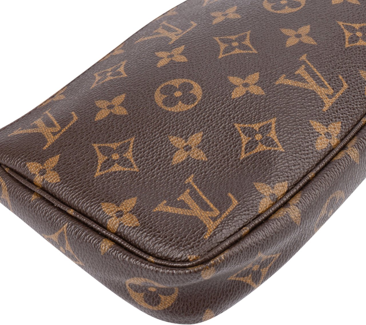 Louis Vuitton Louis Vuitton Canvas Monogram Pochette Accessoire Handbag Bruin