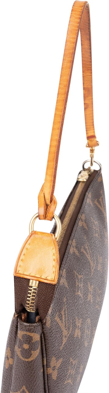 Louis Vuitton Louis Vuitton Canvas Monogram Pochette Accessoire Handbag Bruin