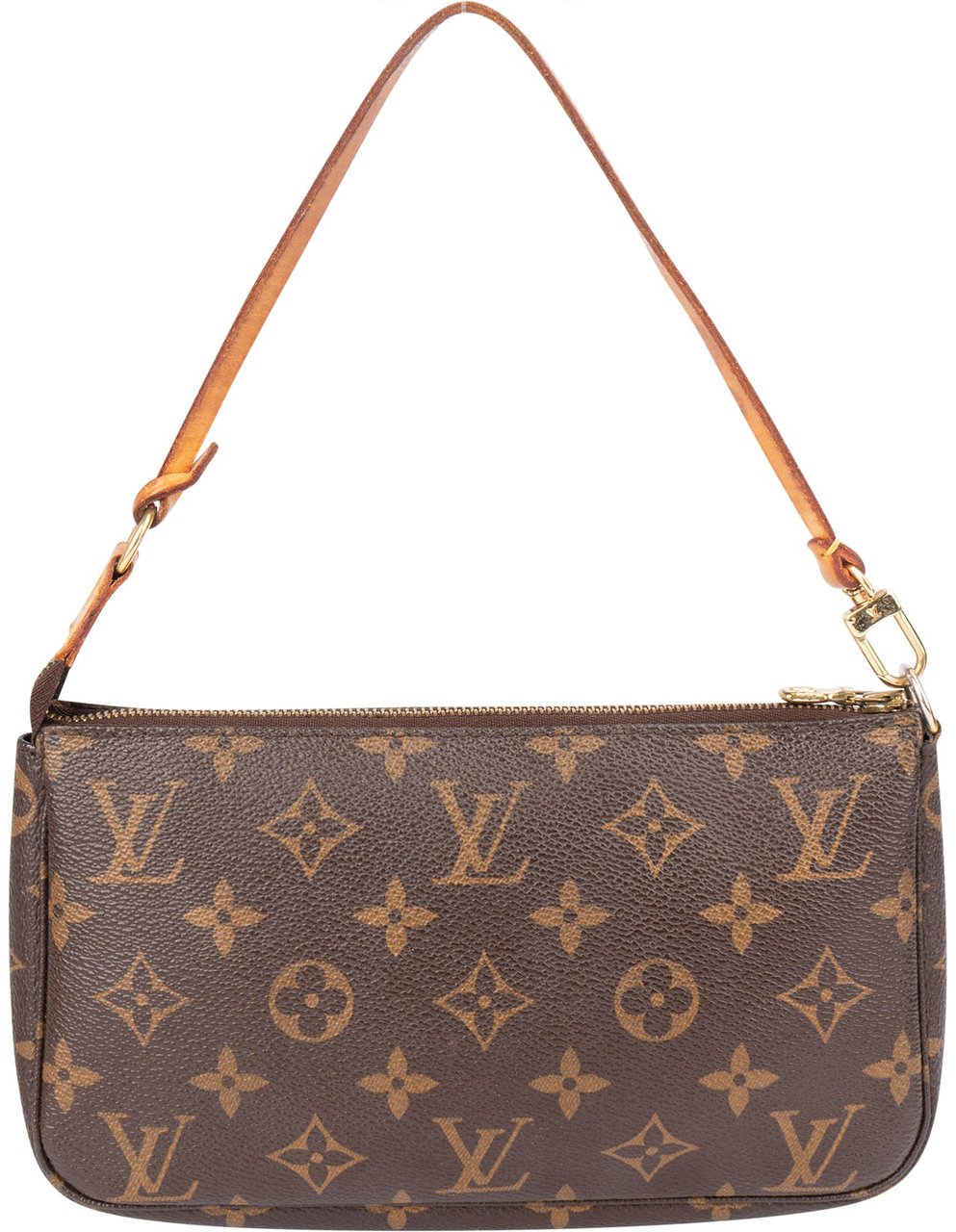Louis Vuitton Louis Vuitton Canvas Monogram Pochette Accessoire Handbag Bruin