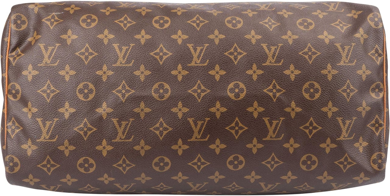 Louis Vuitton Louis Vuitton Canvas Monogram Speedy 40 Handbag Bruin