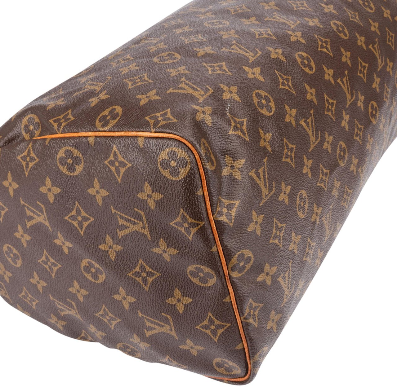 Louis Vuitton Louis Vuitton Canvas Monogram Speedy 40 Handbag Bruin