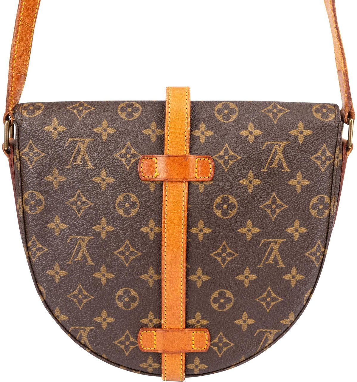 Louis Vuitton Louis Vuitton Canvas Monogram Chantilly GM Crossbody Bag Bruin