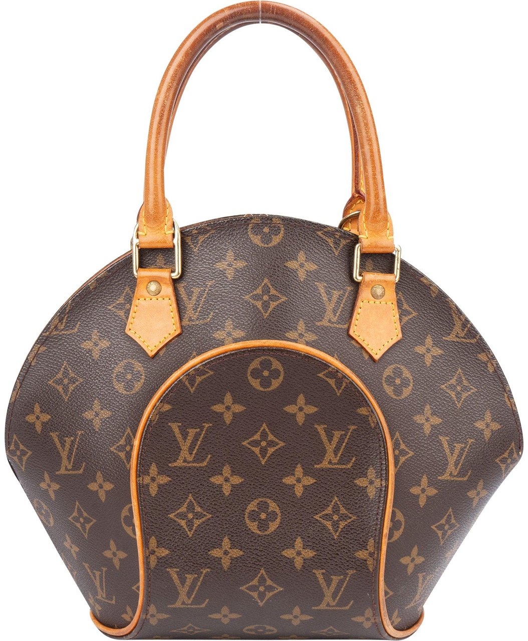 Louis Vuitton Louis Vuitton Canvas Monogram Ellipse PM Handbag Bruin