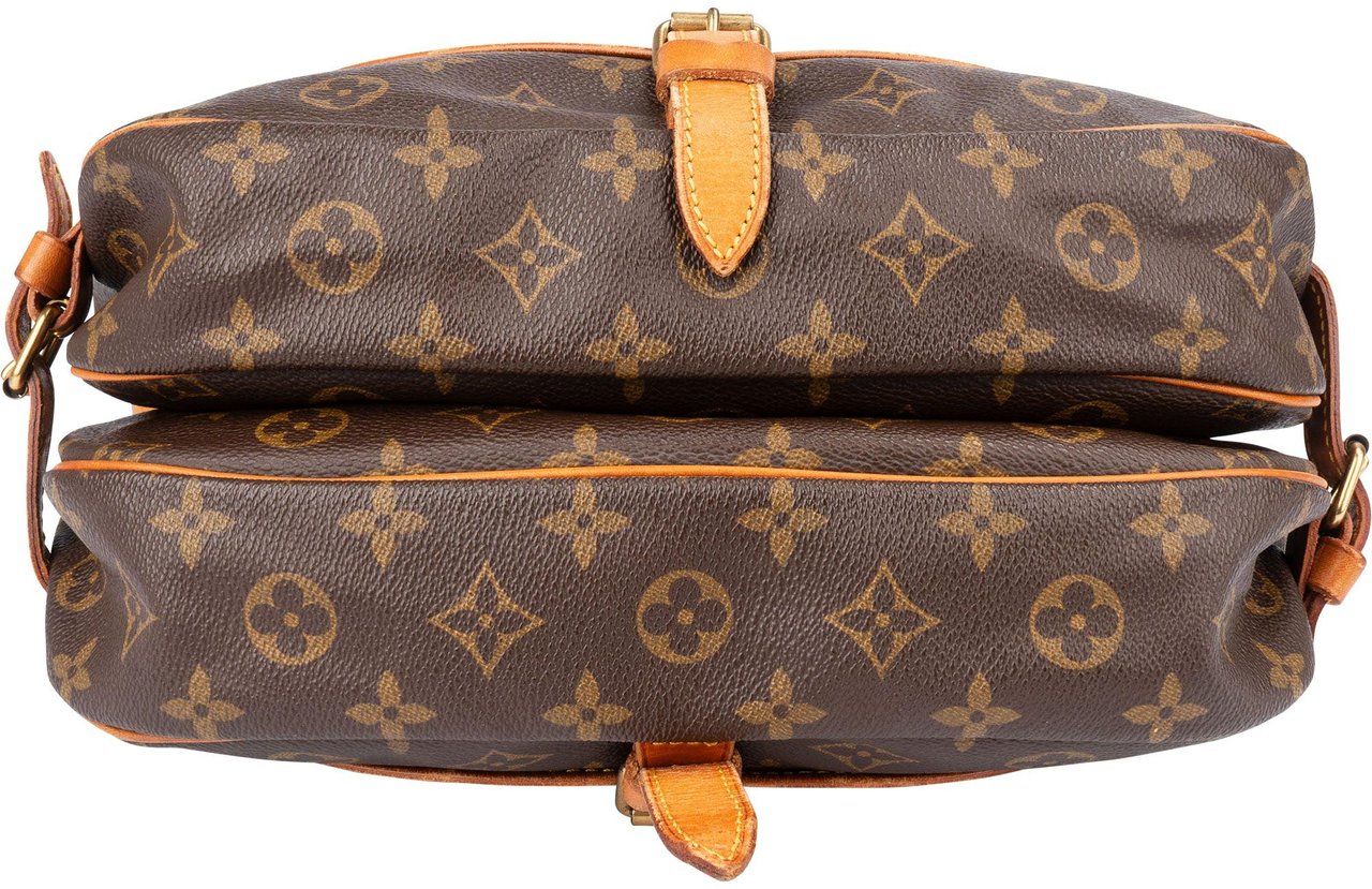 Louis Vuitton Louis Vuitton Canvas Monogram Saumur 30 Crossbody Bag Bruin