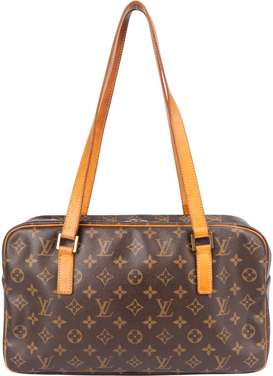 Louis Vuitton Canvas Monogram Cite GM Shoulder Bag Bruin