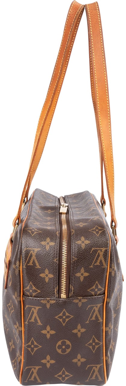 Louis Vuitton Canvas Monogram Cite GM Shoulder Bag Bruin