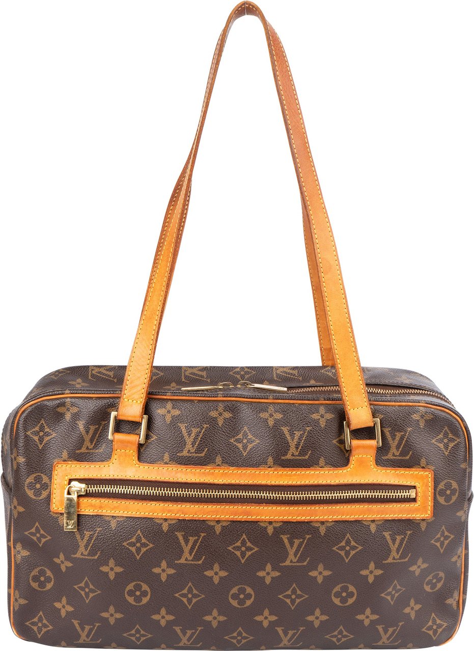 Louis Vuitton Louis Vuitton Canvas Monogram Cite GM Shoulder Bag Bruin