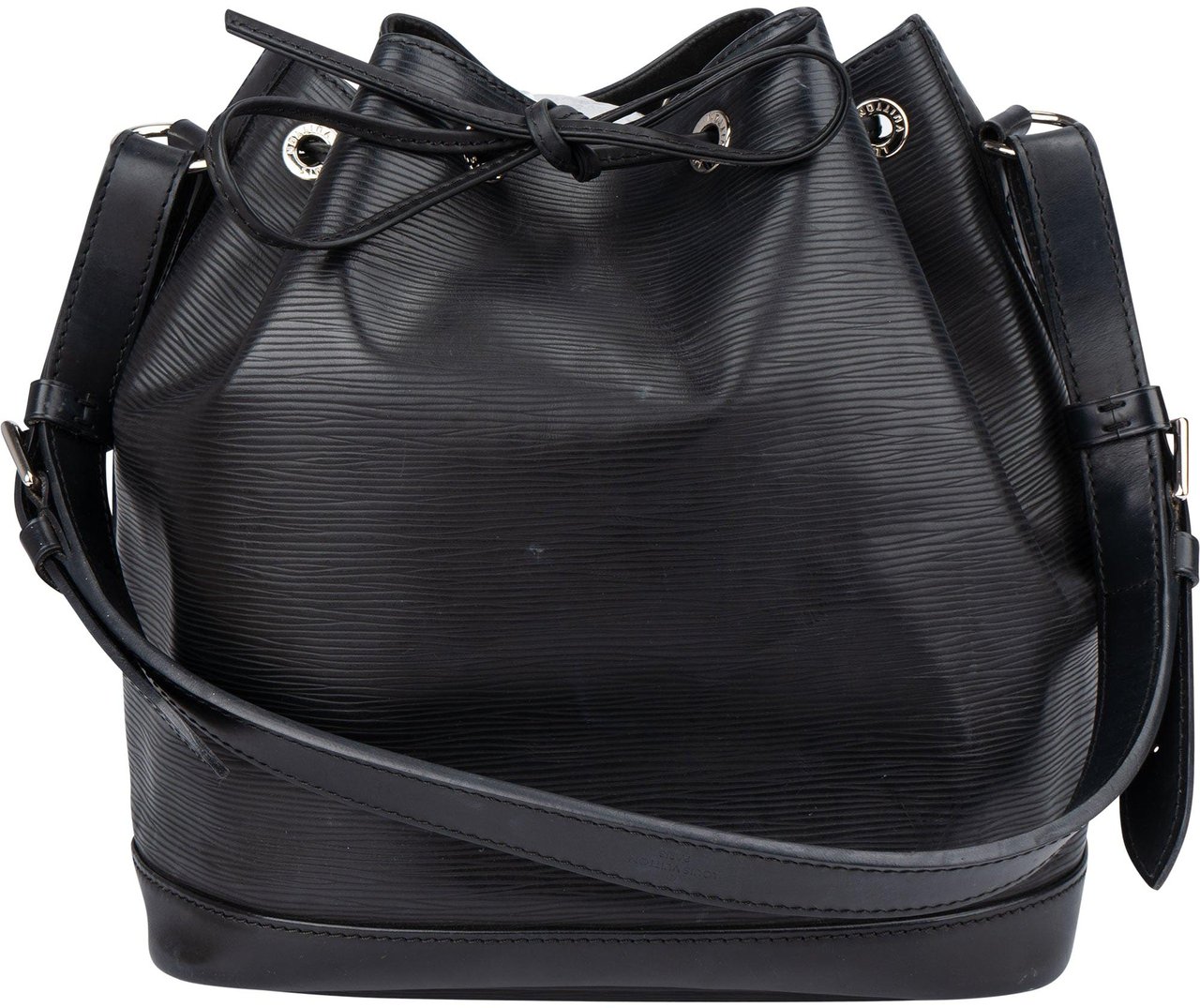 Louis Vuitton Louis Vuitton Noir Epi Leather NM Sac Noe Petit Shoulder Bag Zwart