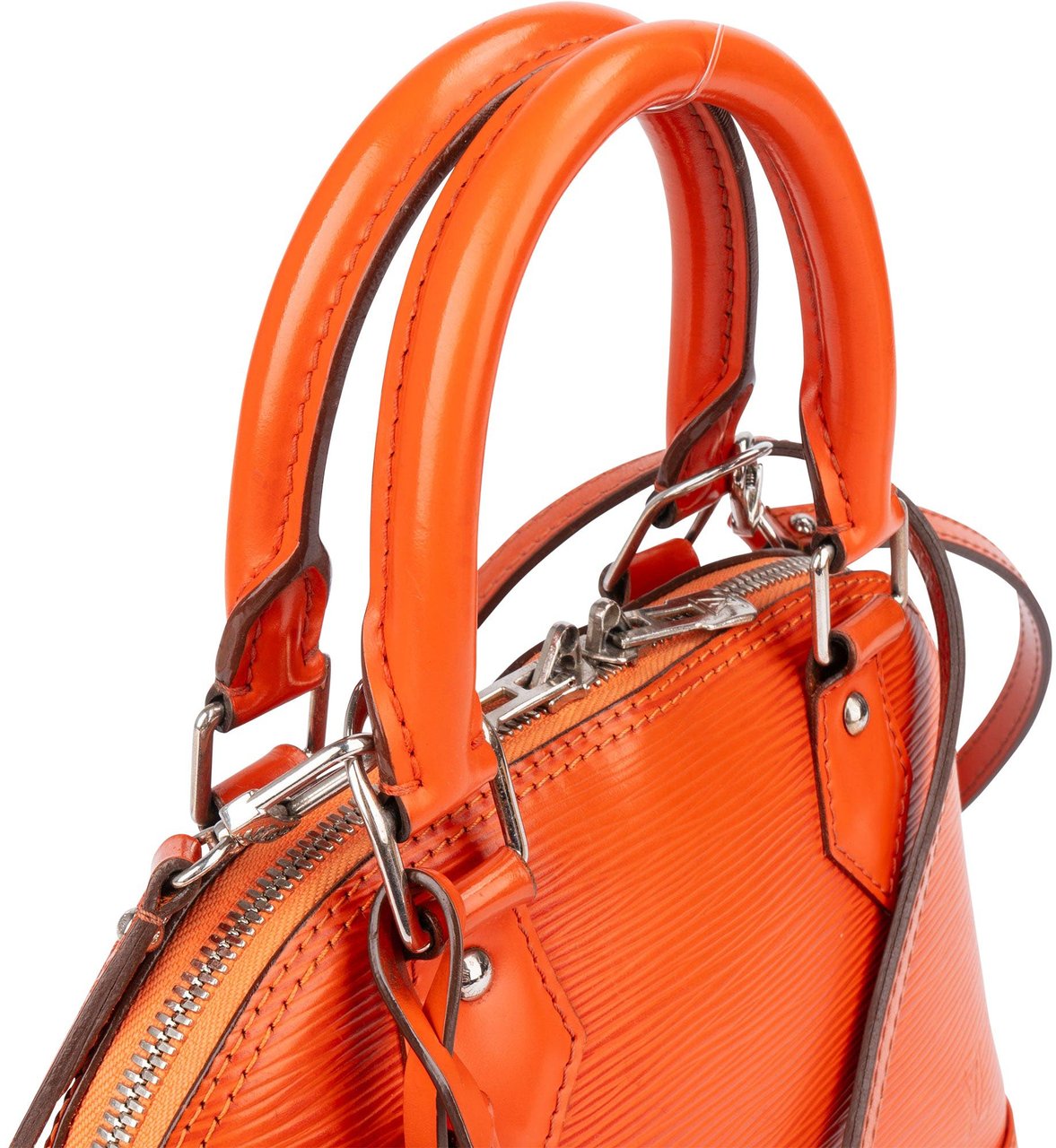 Louis Vuitton Louis Vuitton Orange Epi Leather Alma BB Handbag Oranje