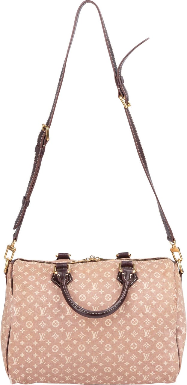 Louis Vuitton Louis Vuitton Mini Lin Monogram Speedy 30 Bandouliere Divers