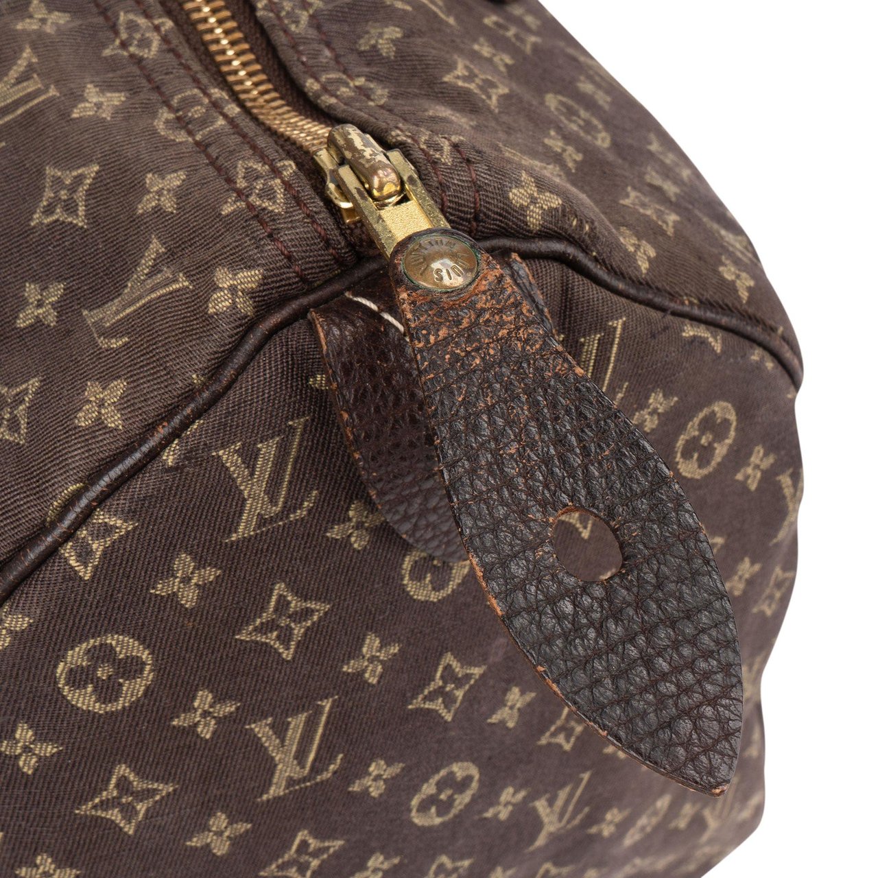 Louis Vuitton Louis Vuitton Mini Lin Monogram Speedy 30 Handbag Bruin